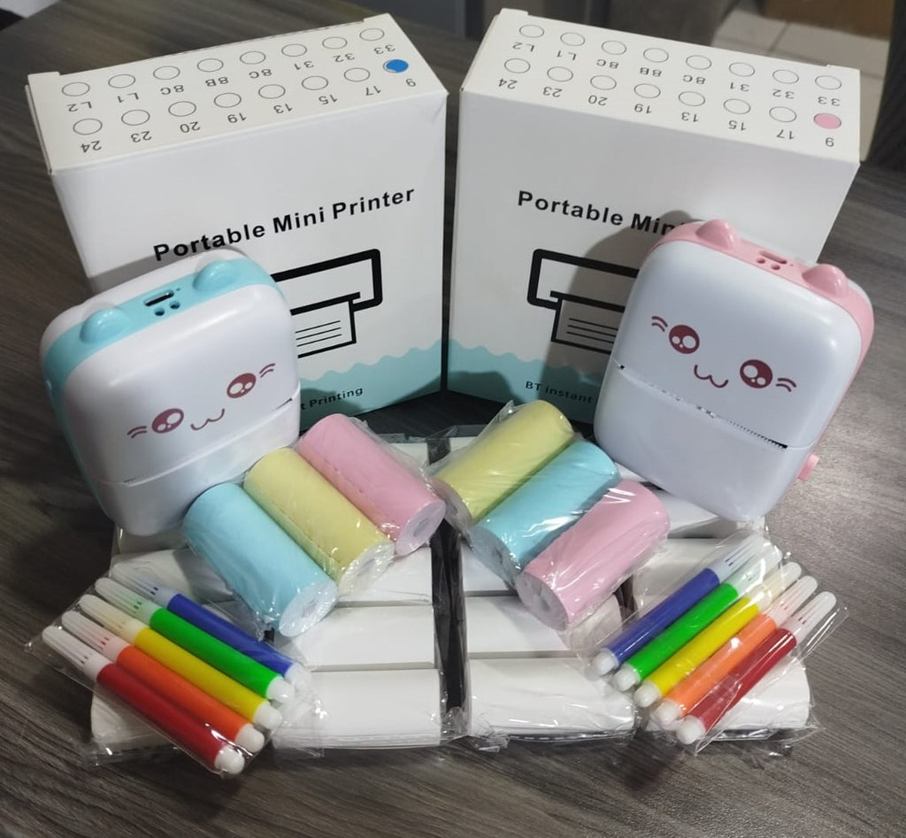 Mini Impresora + Kit Creativo Completo